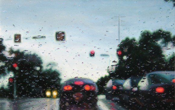 这不是照片:美国画雨的超写实画家gregory thielker