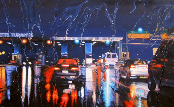 这不是照片:美国画雨的超写实画家gregory thielker