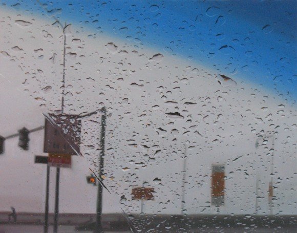 这不是照片:美国画雨的超写实画家gregory thielker