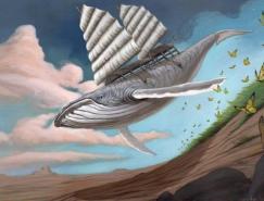 绘画作品欣赏：Roland Tamayo精彩的想象空间