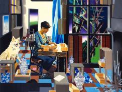Susanne Kuhn绘画作品