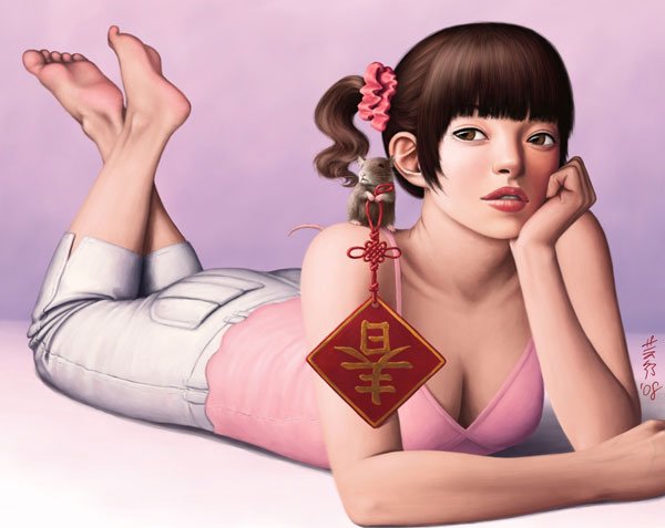 Amber Chen插画欣赏