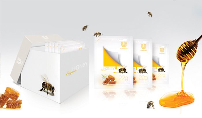 有机蜂蜜包装设计欣赏