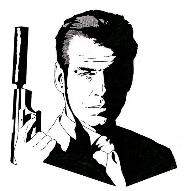 James Bond 007 精美Far Art插画