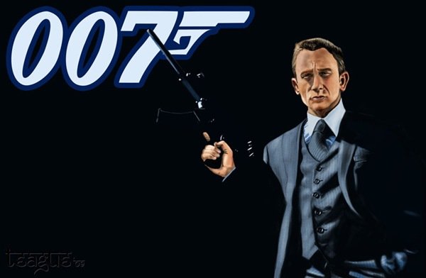 James Bond 007 精美Far Art插画