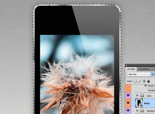Photoshop制作iPhone 4教程