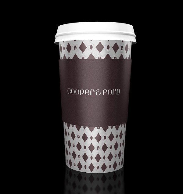 哥伦比亚设计师Robinsson Cravents：Cooper & Ford咖啡品牌设计