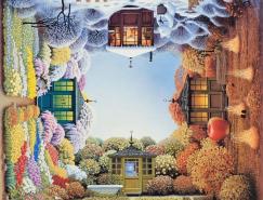 波兰画家Jacek Yerka的奇幻世界