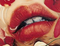 迷人的红唇：Kim Sung Jin油画作品