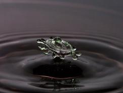 CorrieWhite高速摄影作品：液体飞溅的美丽水花
