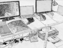 Keith Watts铅笔画作品