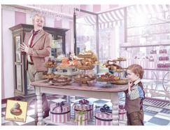 The Patisserie蛋糕店创意平面广告