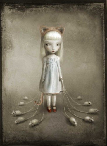 意大利女插画师Nicoletta Ceccoli作品欣赏