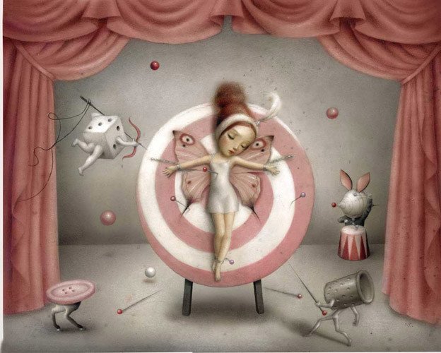 意大利女插画师Nicoletta Ceccoli作品欣赏