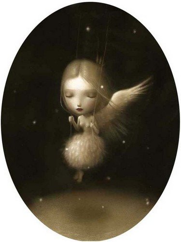 意大利女插画师Nicoletta Ceccoli作品欣赏