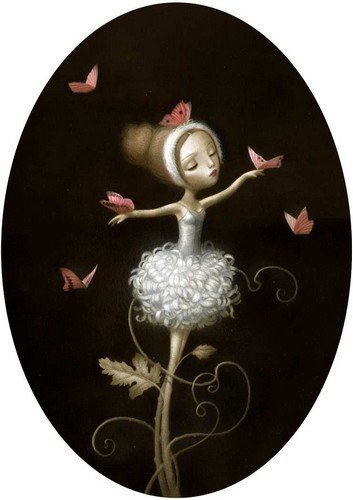 意大利女插画师Nicoletta Ceccoli作品欣赏