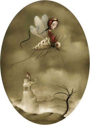 意大利女插画师Nicoletta Ceccoli作品欣赏