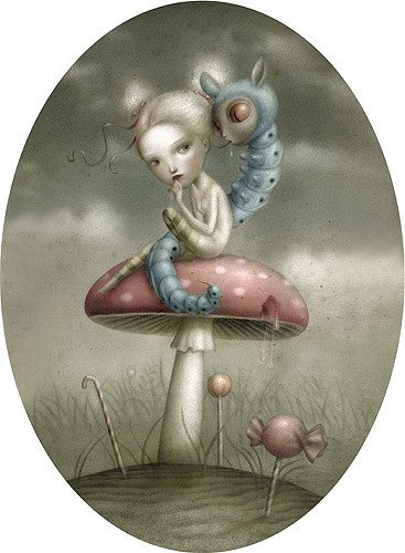 意大利女插画师Nicoletta Ceccoli作品欣赏