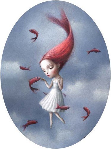 意大利女插画师Nicoletta Ceccoli作品欣赏