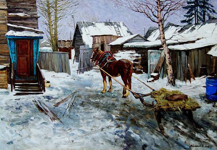俄罗斯画家Dmitry Vasily油画作品欣赏