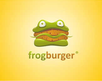 标志设计元素运用实例：青蛙(一)