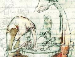 西班牙Oriol Malet插画设计