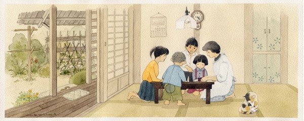 日本插画师Kanazawa Mariko作品欣赏