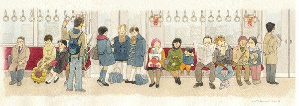 日本插画师Kanazawa Mariko作品欣赏