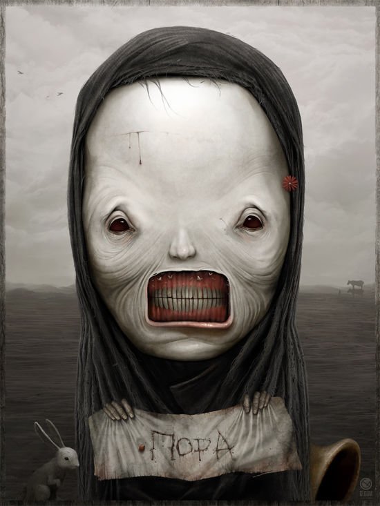 俄罗斯插画家Anton Semenov作品欣赏