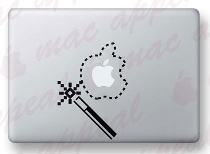 35个超酷创意的MacBook和iPad贴纸设计