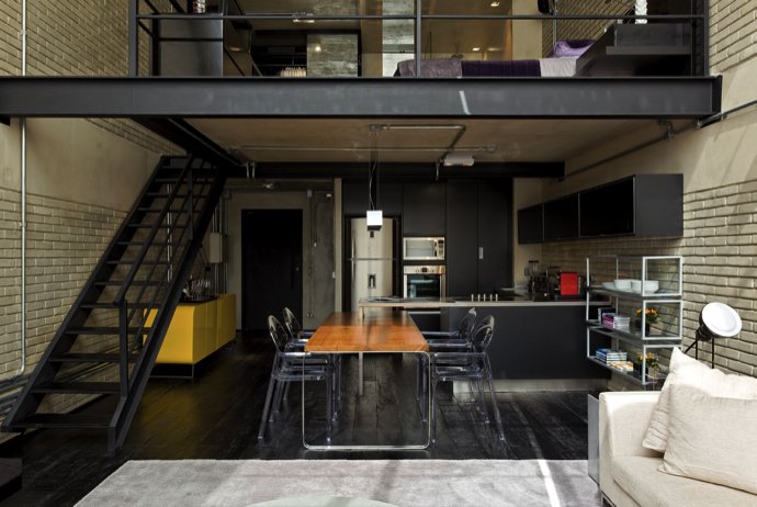 圣保罗Industrial&nbsp;LOFT室内设计