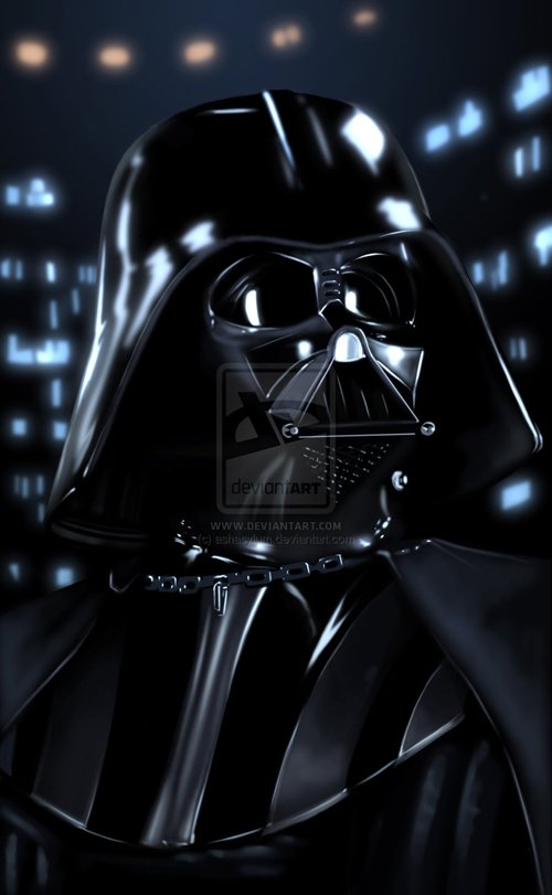 星球大战Darth Vader(黑武士)插画设计欣赏