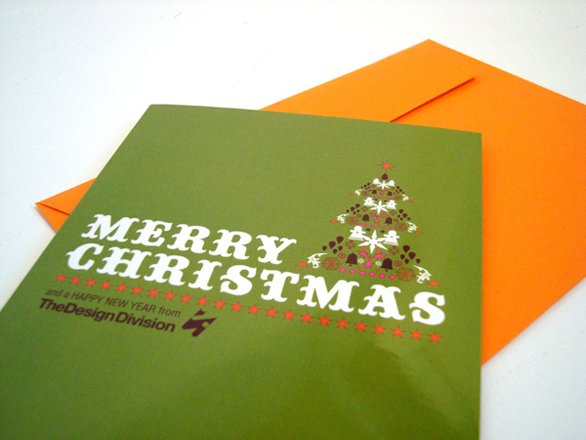 温暖你的心：圣诞节贺卡设计