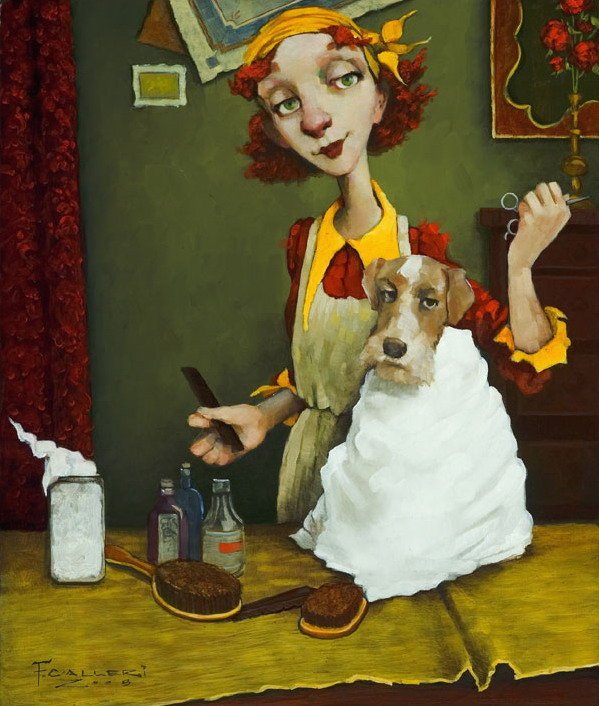 Fred Calleri绘画作品欣赏