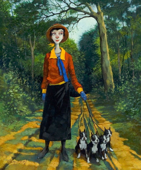 Fred Calleri绘画作品欣赏