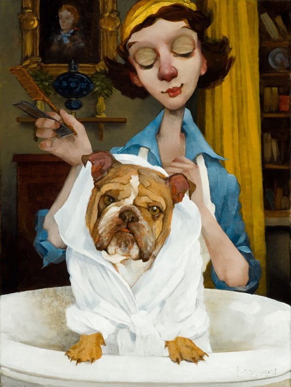 Fred Calleri绘画作品欣赏