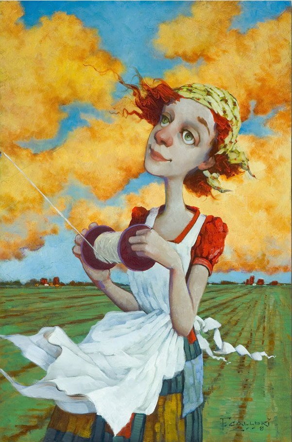 Fred Calleri绘画作品欣赏