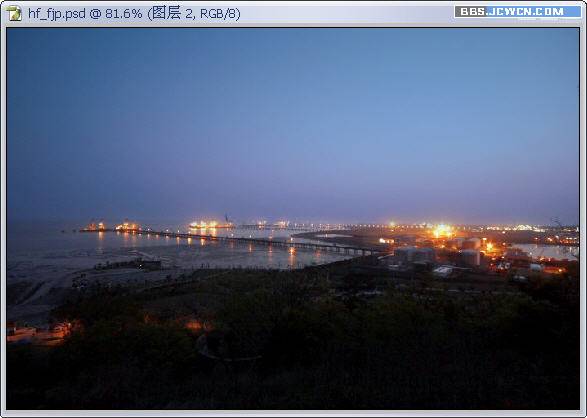 Photoshop对夜景图片的美化处理