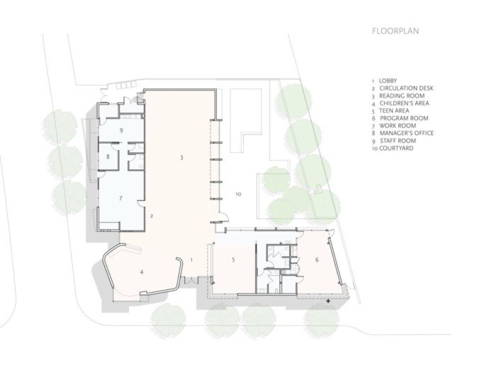 建筑欣赏：Ingleside公共图书馆