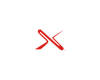 字母"X"的标志设计欣赏