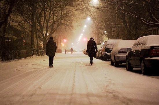 多雪的冬季摄影作品欣赏