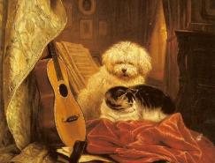 荷兰画家Henriette Ronner-Knip作品欣赏