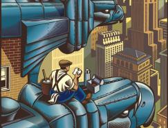 Chris Gall的插画艺术