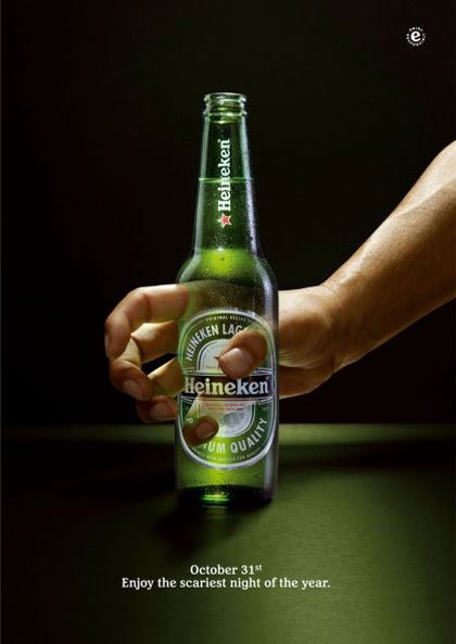 20个Heineken啤酒平面广告和视频广告