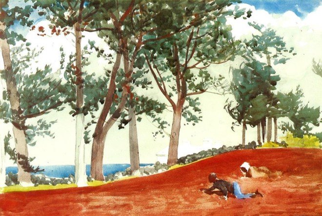 美国十九世纪著名画家Winslow Homer