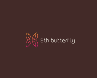 标志设计元素运用实例：蝴蝶