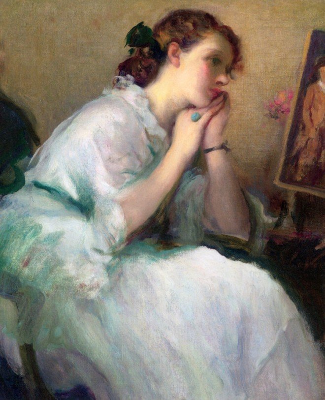 比利时后印象派画家Fernand Toussaint（1873年—1956年）