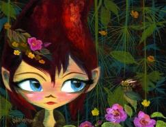 鲜明的色彩和清晰的线条：Lynne Naylor插画欣赏