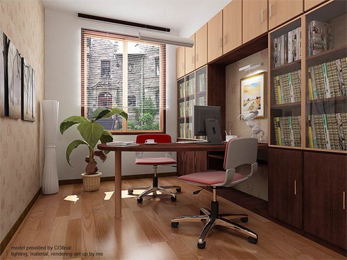 HomeOffice（家庭办公室）装饰设计