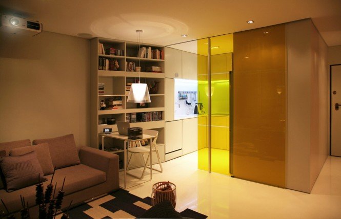 葡萄牙Closet住宅：44平米的小空间 大设计